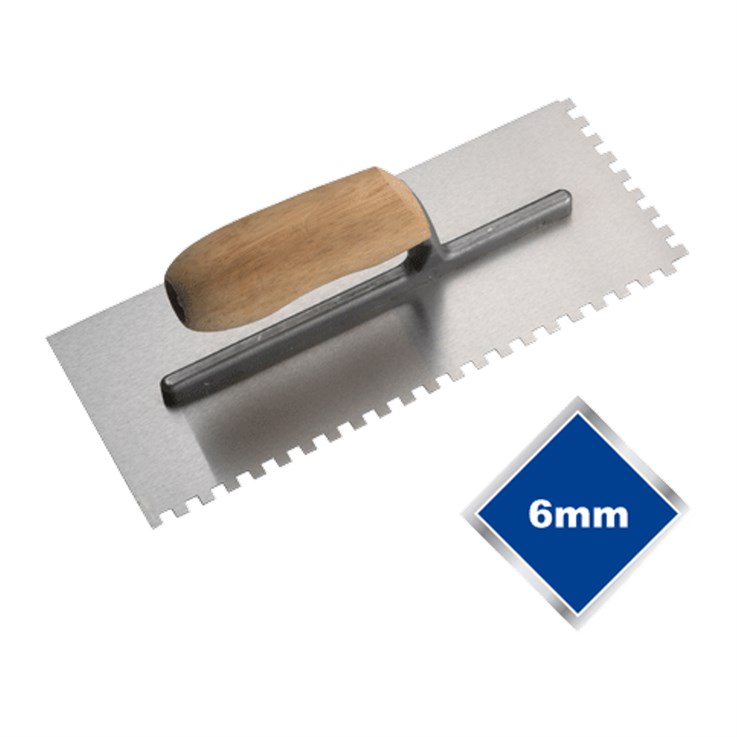 6mm Pro Notch Trowel SNT521